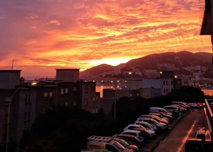 Vue Panoramique Lejlighed Ajaccio (Corsica)